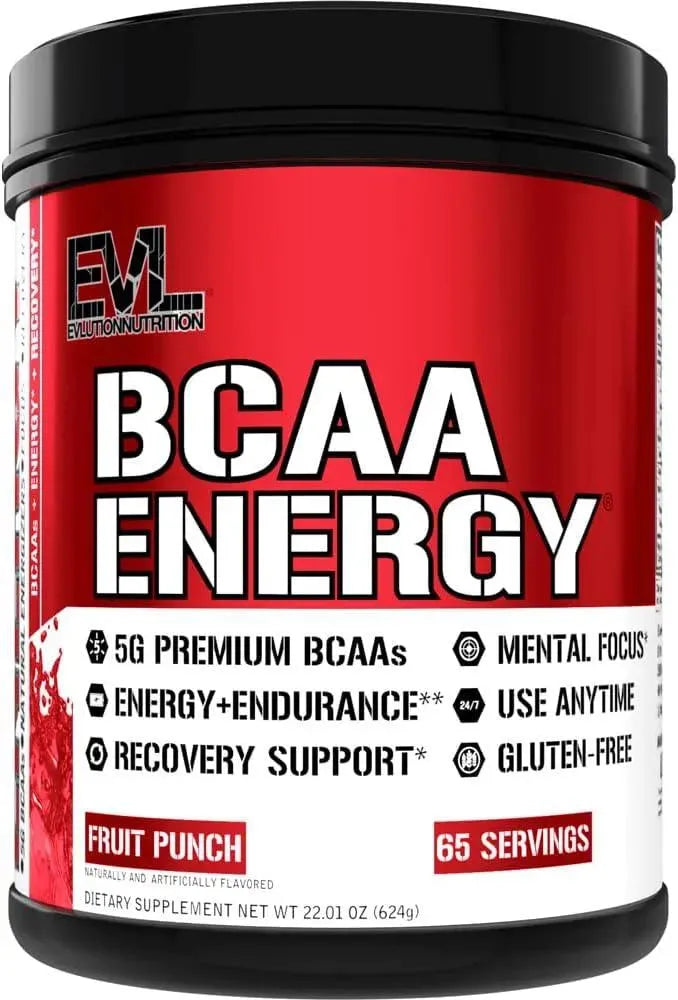 EVLUTION - Evlution BCAAs Amino Acids Powder 65 Servicios Fruit Punch 624Gr. - The Red Vitamin MX - Suplementos Alimenticios - {{ shop.shopifyCountryName }}