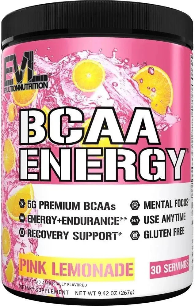 EVLUTION - Evlution BCAAs Amino Acids Powder Pink Lemonade 30 Servicios 267Gr. - The Red Vitamin MX - Suplementos Alimenticios - {{ shop.shopifyCountryName }}