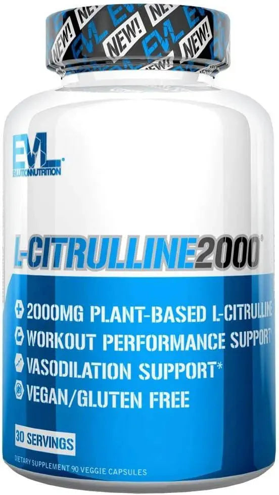 EVLUTION - Evlution L-Citrulline2000 90 Capsulas - The Red Vitamin MX - Suplementos Alimenticios - {{ shop.shopifyCountryName }}