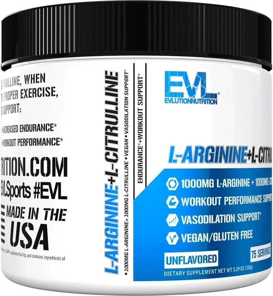 EVLUTION - Evlution Nutrition L-Arginine + L-Citrulline Powder 150Gr. - The Red Vitamin MX - Suplementos Alimenticios - {{ shop.shopifyCountryName }}