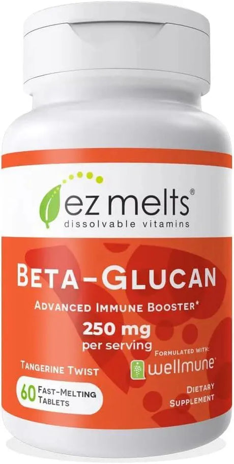 EZ MELTS - EZ Melts Dissolvable Beta-Glucan 60 Tabletas Disolubles - The Red Vitamin MX - Suplementos Alimenticios - {{ shop.shopifyCountryName }}