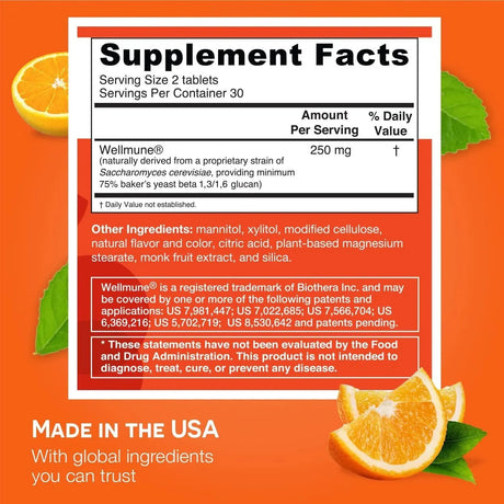 EZ MELTS - EZ Melts Dissolvable Beta-Glucan 60 Tabletas Disolubles - The Red Vitamin MX - Suplementos Alimenticios - {{ shop.shopifyCountryName }}