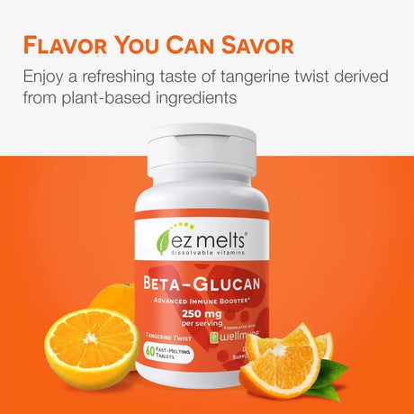 EZ MELTS - EZ Melts Dissolvable Beta-Glucan 60 Tabletas Disolubles - The Red Vitamin MX - Suplementos Alimenticios - {{ shop.shopifyCountryName }}