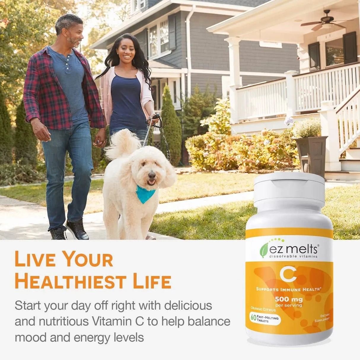 EZ MELTS - EZ Melts Dissolvable Vitamin C 500Mg. 60 Tabletas Disolubles - The Red Vitamin MX - Suplementos Alimenticios - {{ shop.shopifyCountryName }}
