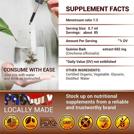 FABLAB - FabLab Quinine Tincture Extract 2 Fl.Oz. - The Red Vitamin MX - Suplementos Alimenticios - {{ shop.shopifyCountryName }}