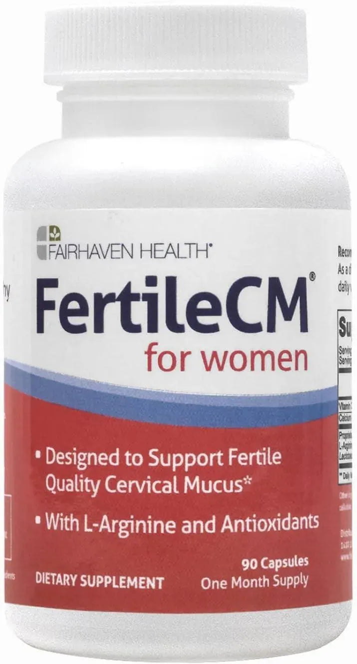 FAIRHAVEN HEALTH - Fairhaven Health FertileCM Fertility Supplement For Women 90 Capsulas - The Red Vitamin MX - Suplementos Alimenticios - {{ shop.shopifyCountryName }}