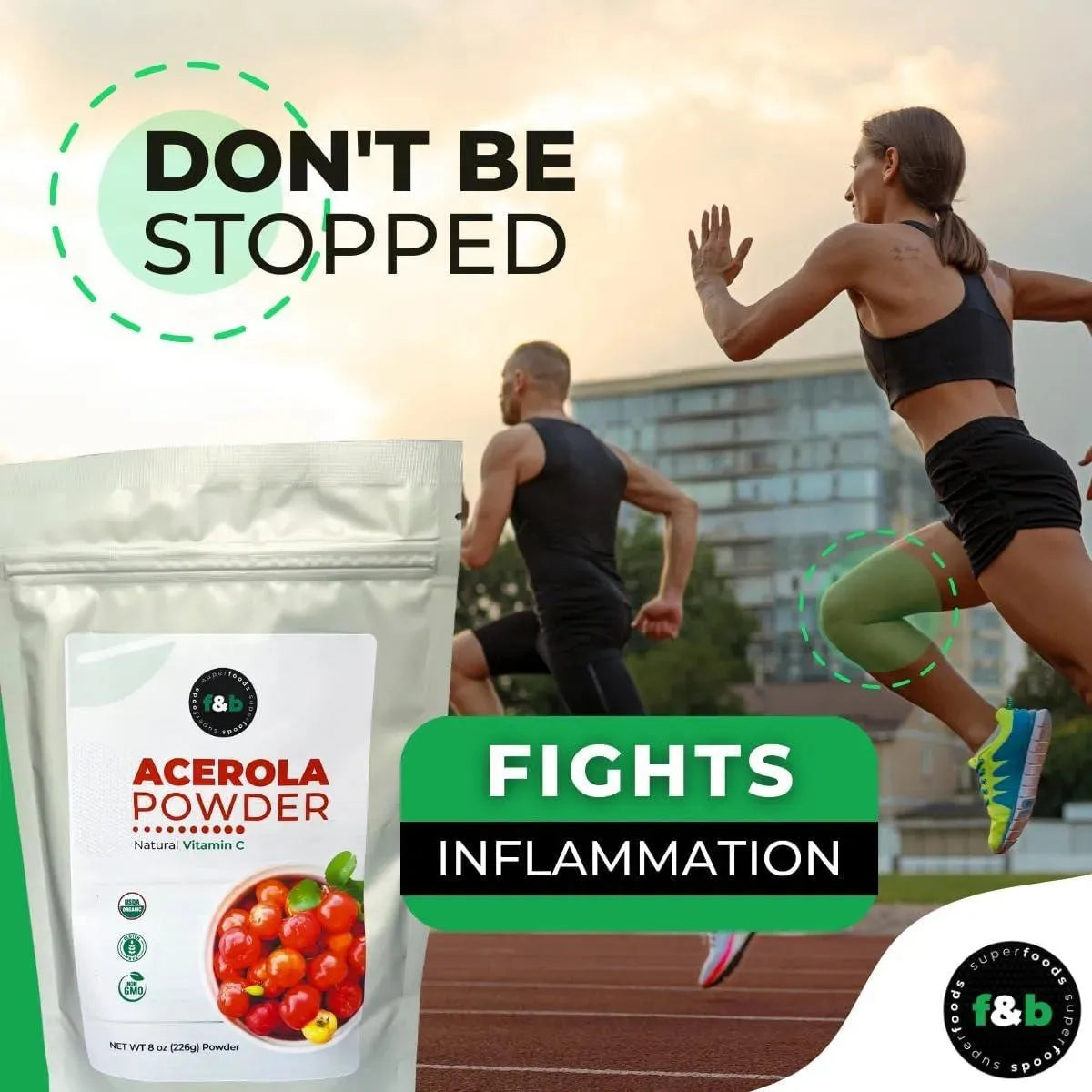 F&B SUPERFOODS - f&b superfoods Pure Organic Acerola Cherry Powder 226Gr. - The Red Vitamin MX - Suplementos Alimenticios - {{ shop.shopifyCountryName }}