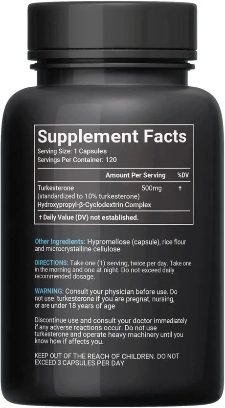FIT AND FOCUSED - Fit and Focused Turkesterone 500Mg. 120 Capsulas - The Red Vitamin MX - Suplementos Alimenticios - {{ shop.shopifyCountryName }}