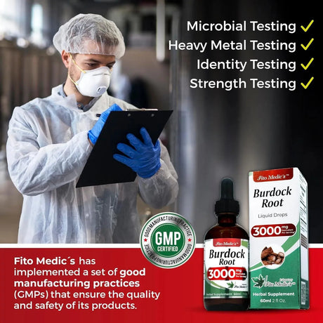 FITO MEDIC´S - FITO MEDIC'S Burdock Root 3,000Mg. 2 Fl.Oz. - The Red Vitamin MX - Suplementos Alimenticios - {{ shop.shopifyCountryName }}