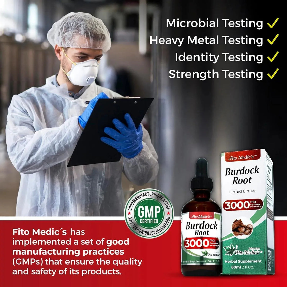 FITO MEDIC´S - FITO MEDIC'S Burdock Root 3,000Mg. 2 Fl.Oz. - The Red Vitamin MX - Suplementos Alimenticios - {{ shop.shopifyCountryName }}