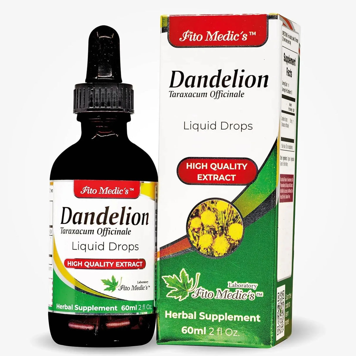FITO MEDIC´S - FITO MEDIC'S Dandelion Tincture 60Ml. - The Red Vitamin MX - Suplementos Alimenticios - {{ shop.shopifyCountryName }}