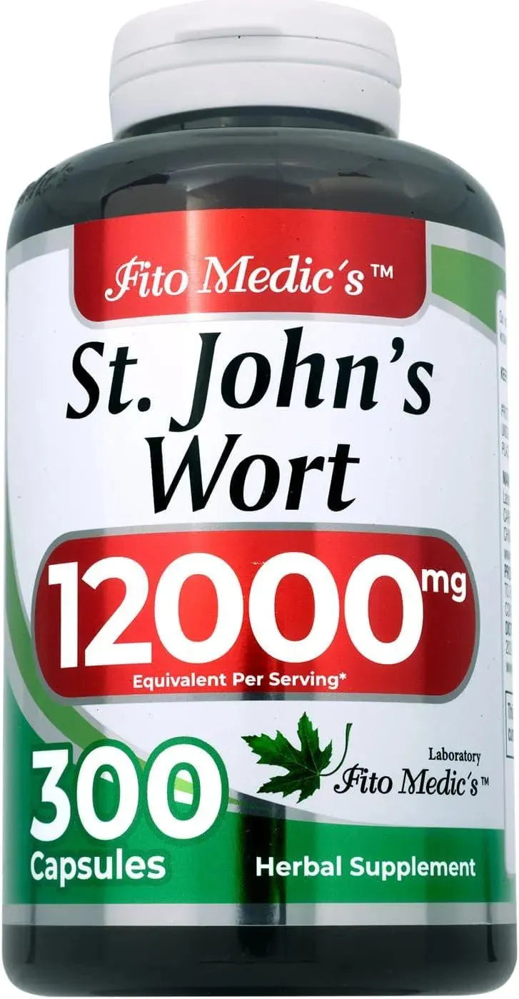 FITO MEDIC´S - FITO MEDIC'S st Johns Wort 12,000Mg. 300 Capsulas - The Red Vitamin MX - Suplementos Alimenticios - {{ shop.shopifyCountryName }}