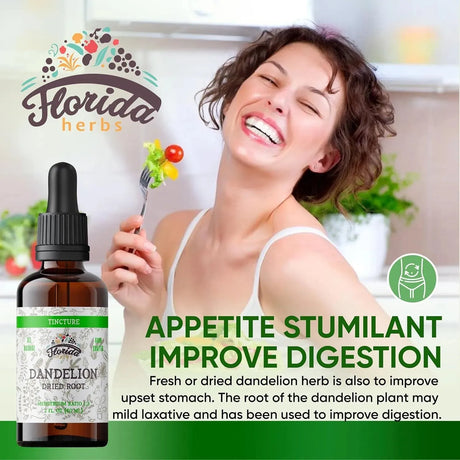 FLORIDA HERBS - Florida Herbs Dandelion Root Tincture 60Ml. - The Red Vitamin MX - Suplementos Alimenticios - {{ shop.shopifyCountryName }}