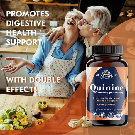 FLORIDA HERBS - Florida Herbs Quinine 1000Mg. 100 Capsulas - The Red Vitamin MX - Suplementos Alimenticios - {{ shop.shopifyCountryName }}