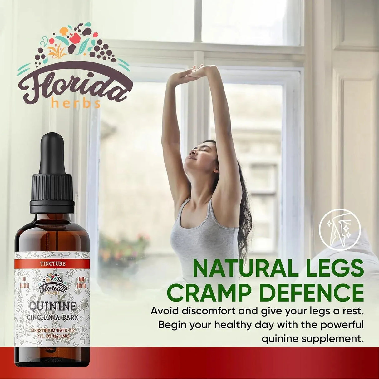 FLORIDA HERBS - Florida Herbs Quinine Tincture Extract 120Ml. - The Red Vitamin MX - Suplementos Alimenticios - {{ shop.shopifyCountryName }}