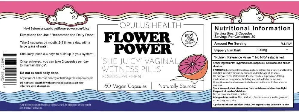 FLOWER POWER - Flower Power Vaginal Moisturizer 60 Capsulas - The Red Vitamin MX - Hidratantes Vaginales - {{ shop.shopifyCountryName }}