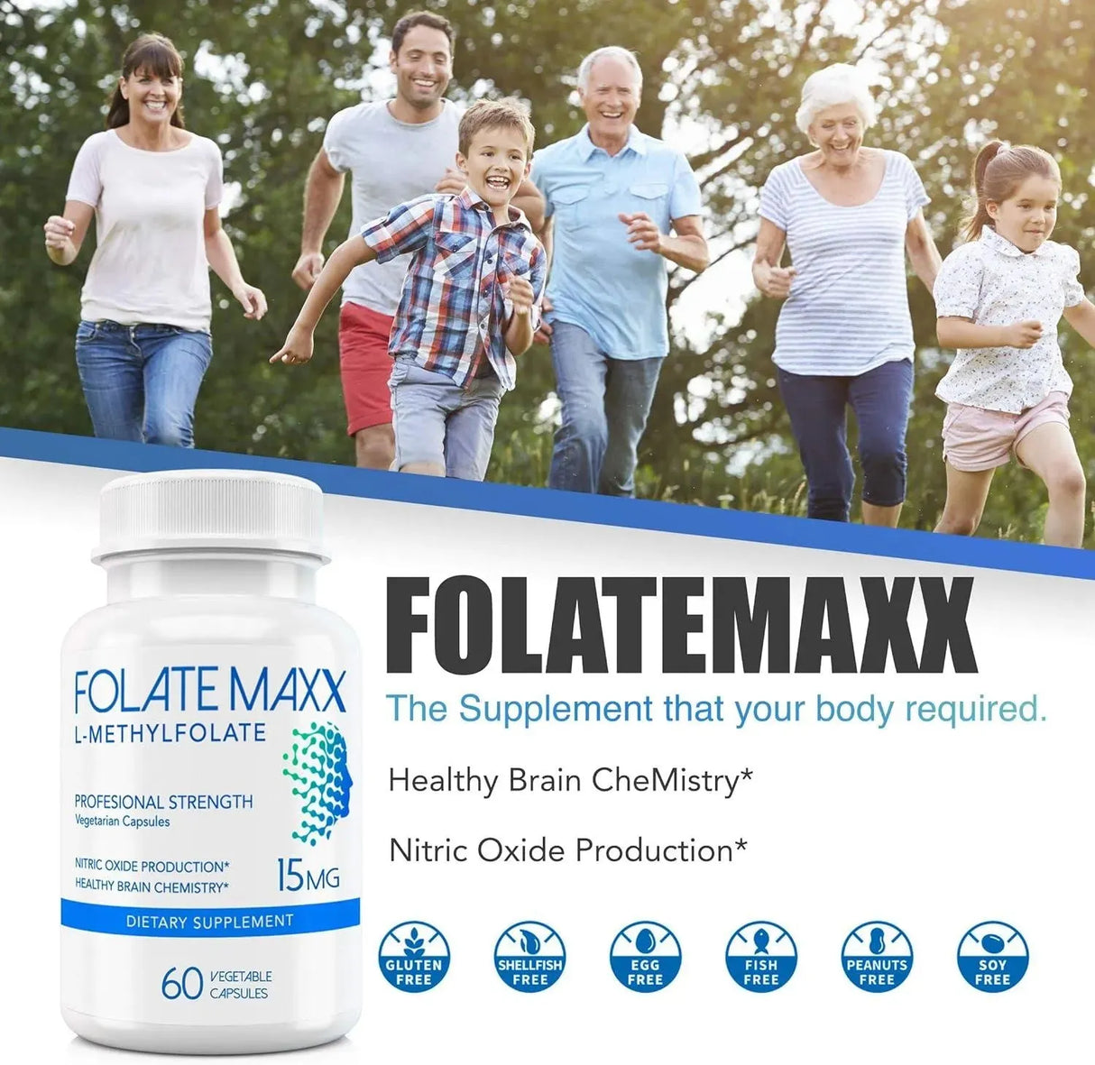 FOLATEMAXX - FolateMaxx L-Methylfolate 15Mg. 60 Capsulas - The Red Vitamin MX - Suplementos Alimenticios - {{ shop.shopifyCountryName }}