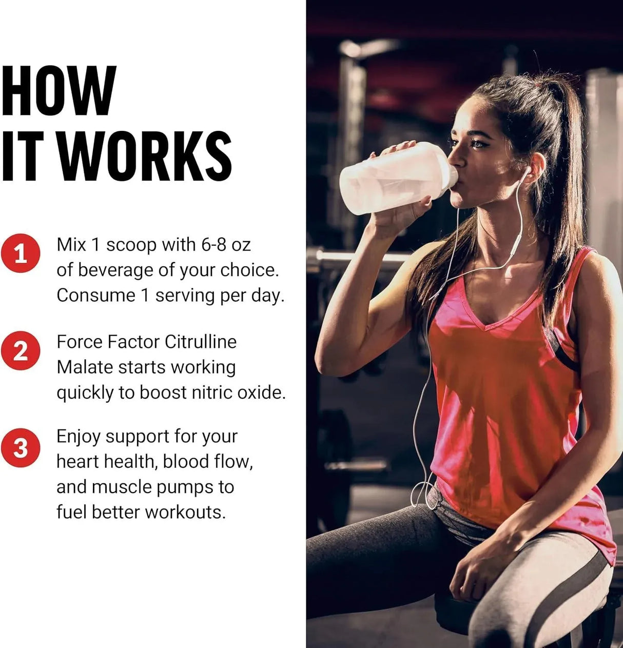 FORCE FACTOR - FORCE FACTOR Citrulline Malate 2:1 Powder 204.6Gr. - The Red Vitamin MX - Suplementos Alimenticios - {{ shop.shopifyCountryName }}