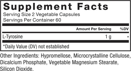 FORCE FACTOR - FORCE FACTOR L Tyrosine 500Mg. 120 Capsulas - The Red Vitamin MX - Suplementos Alimenticios - {{ shop.shopifyCountryName }}