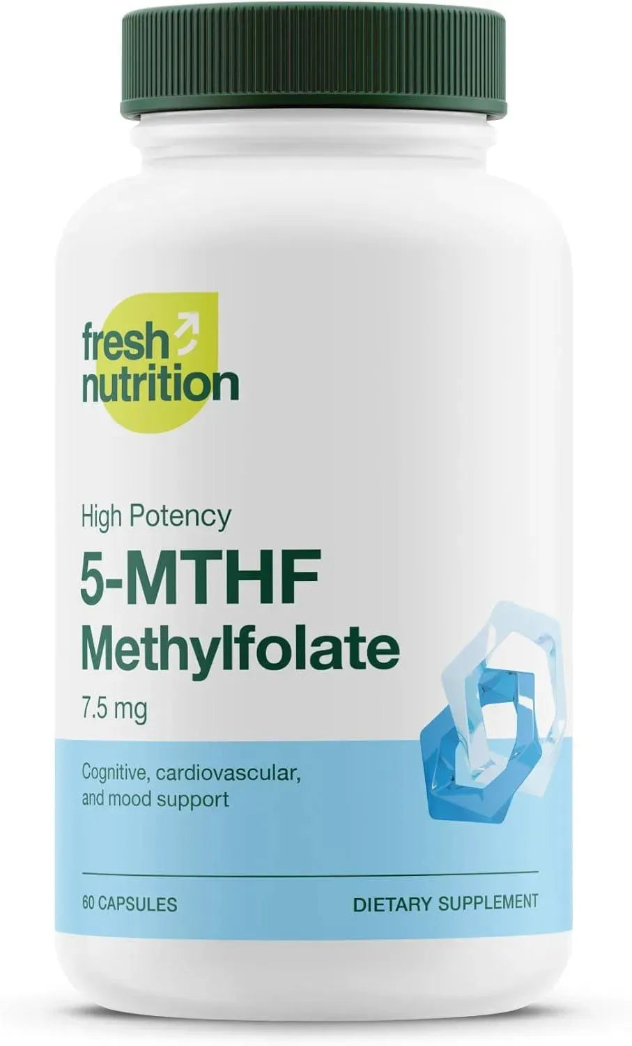 FRESH NUTRITION - Fresh Nutrition L Methylfolate 7.5Mg. 90 Capsulas - The Red Vitamin MX - Suplementos Alimenticios - {{ shop.shopifyCountryName }}