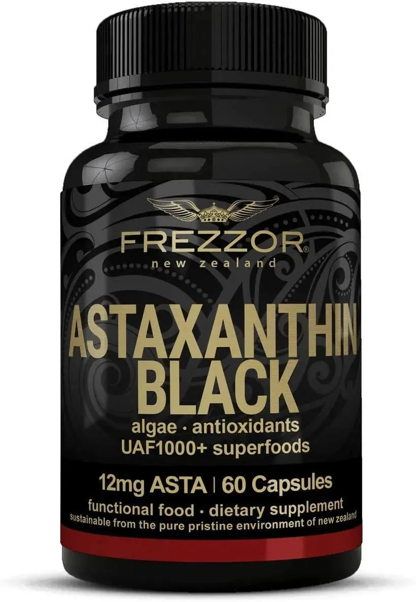 FREZZOR - FREZZOR Astaxanthin Black 12Mg. 60 Capsulas - The Red Vitamin MX - Suplementos Alimenticios - {{ shop.shopifyCountryName }}