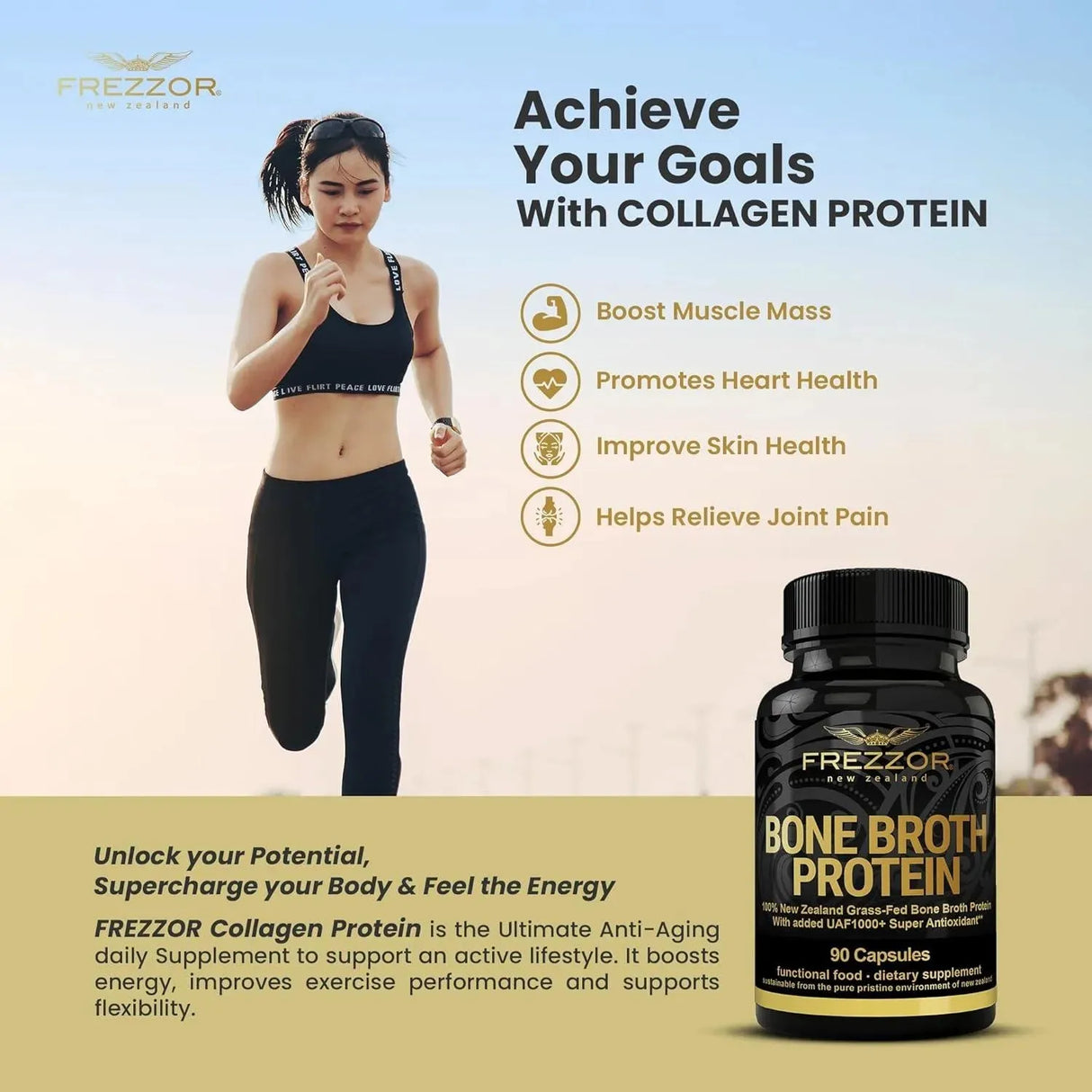 FREZZOR - FREZZOR Bone Broth Protein 90 Capsulas 2 Pack - The Red Vitamin MX - Suplementos Alimenticios - {{ shop.shopifyCountryName }}