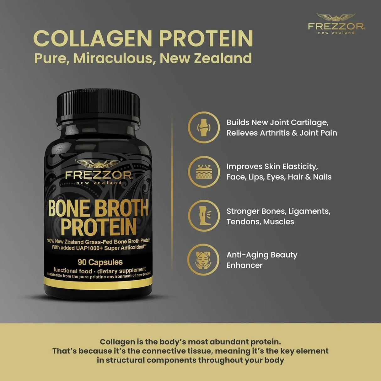 FREZZOR - FREZZOR Bone Broth Protein 90 Capsulas 2 Pack - The Red Vitamin MX - Suplementos Alimenticios - {{ shop.shopifyCountryName }}