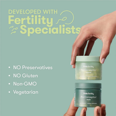 FRIDA FERTILITY - Frida Fertility Pre-Conception Supplement Set - The Red Vitamin MX - Suplementos Alimenticios - {{ shop.shopifyCountryName }}