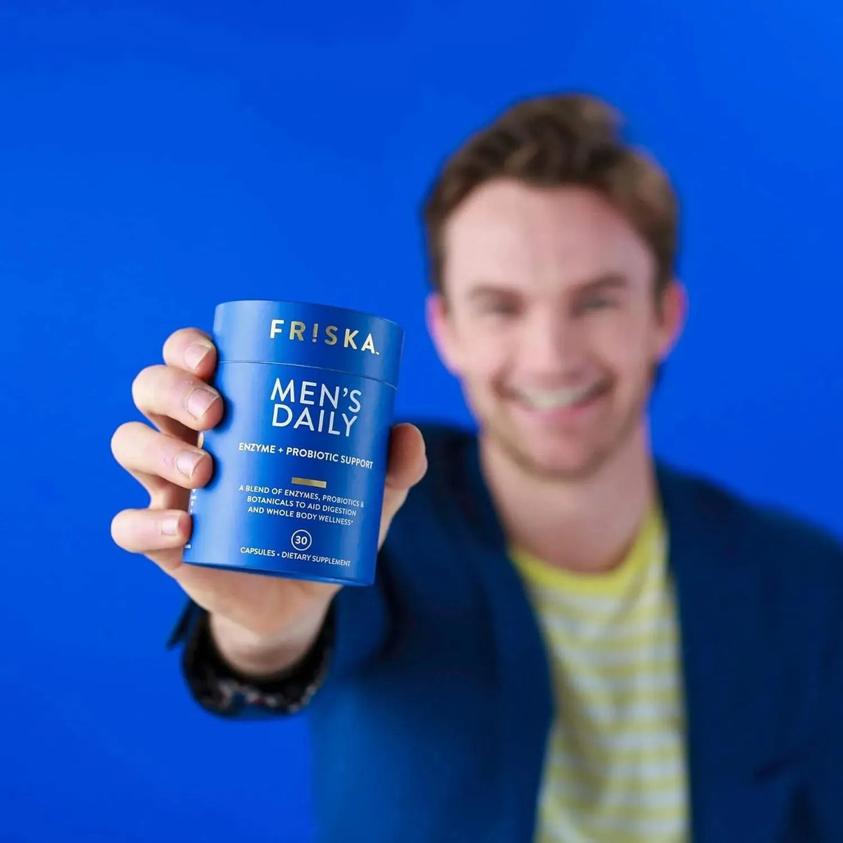 FRISKA - FRISKA Men’s Daily Digestive Enzyme 30 Capsulas - The Red Vitamin MX - Suplementos Alimenticios - {{ shop.shopifyCountryName }}