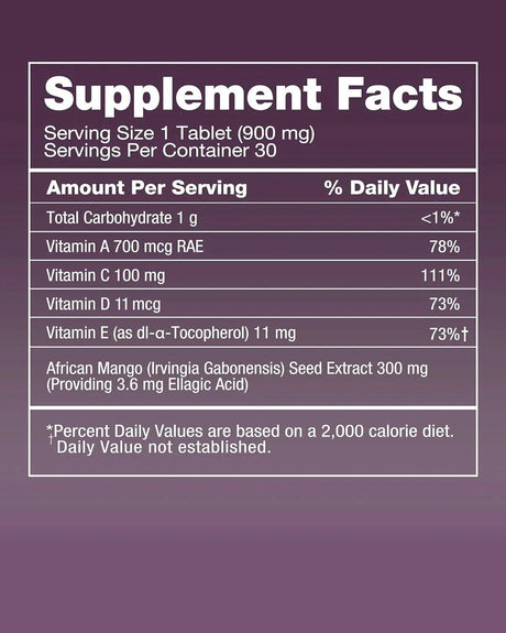 FROMBIO - FromBIO HealthyFit Dibab Wild Mango 30 Tabletas - The Red Vitamin MX - Suplementos Alimenticios - {{ shop.shopifyCountryName }}