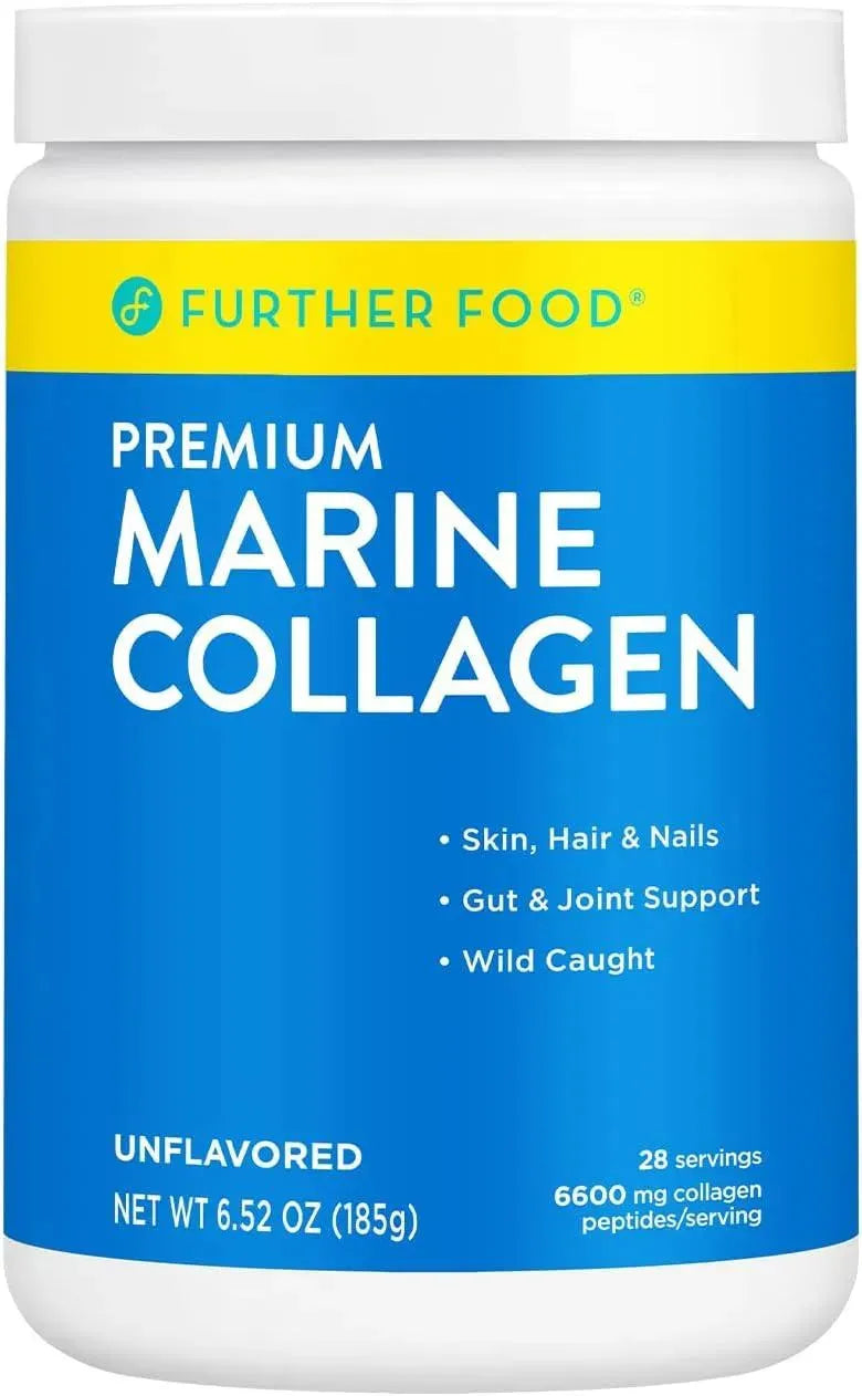 FURTHER FOOD - Further Food Premium Marine Collagen Peptides 185Gr. - The Red Vitamin MX - Suplementos Alimenticios - {{ shop.shopifyCountryName }}
