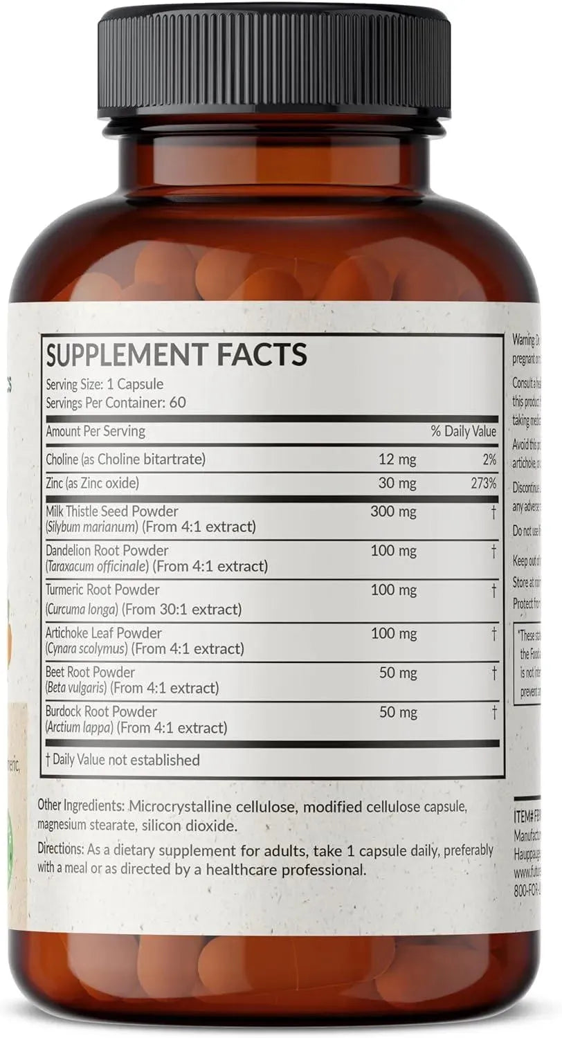 FUTUREBIOTICS - Futurebiotics Liver Detox 60 Capsulas - The Red Vitamin MX - Suplementos Alimenticios - {{ shop.shopifyCountryName }}