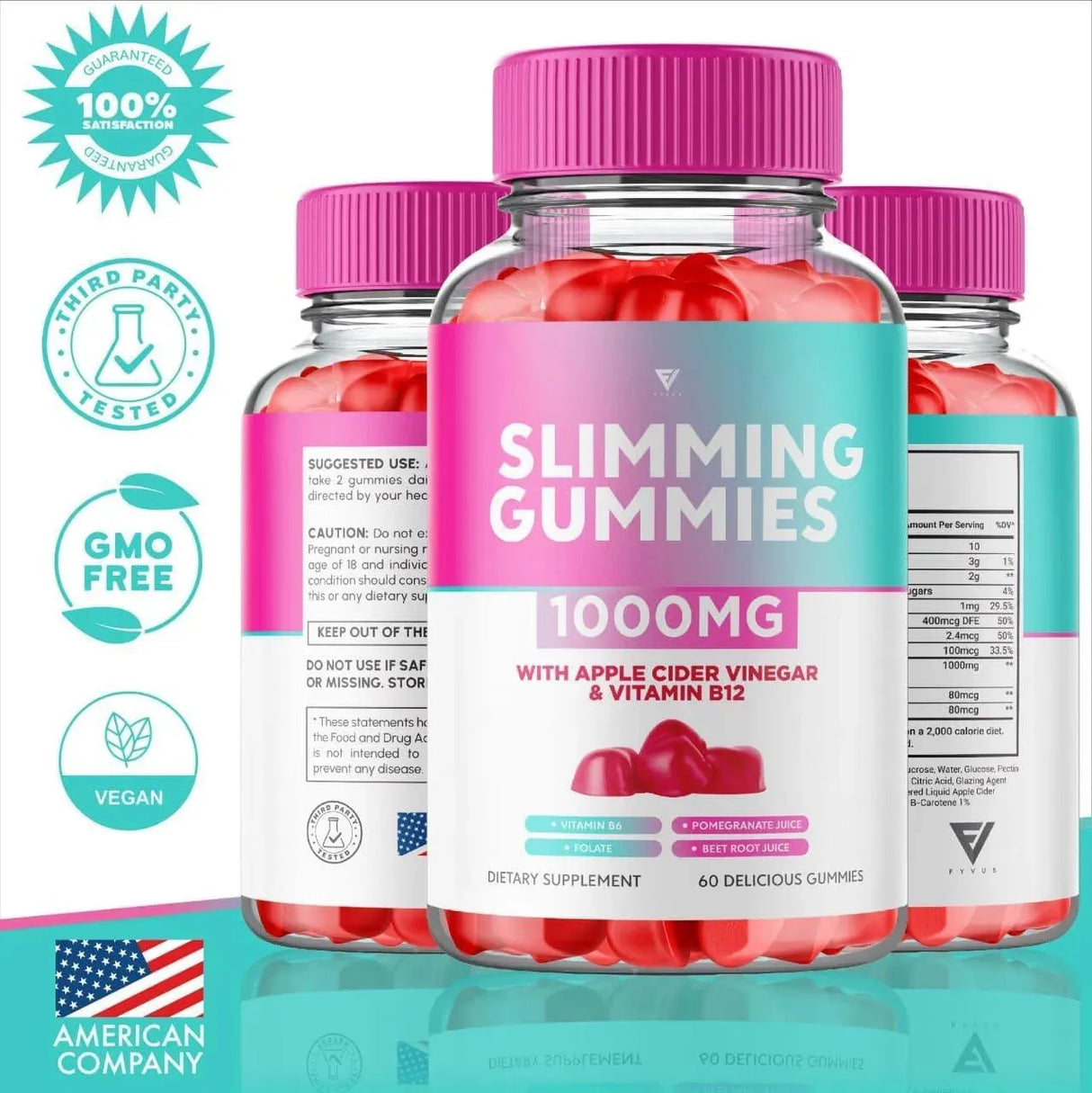 FYVUS - Fyvus Slimming Gummies 180 Gomitas - The Red Vitamin MX - Suplementos Alimenticios - {{ shop.shopifyCountryName }}