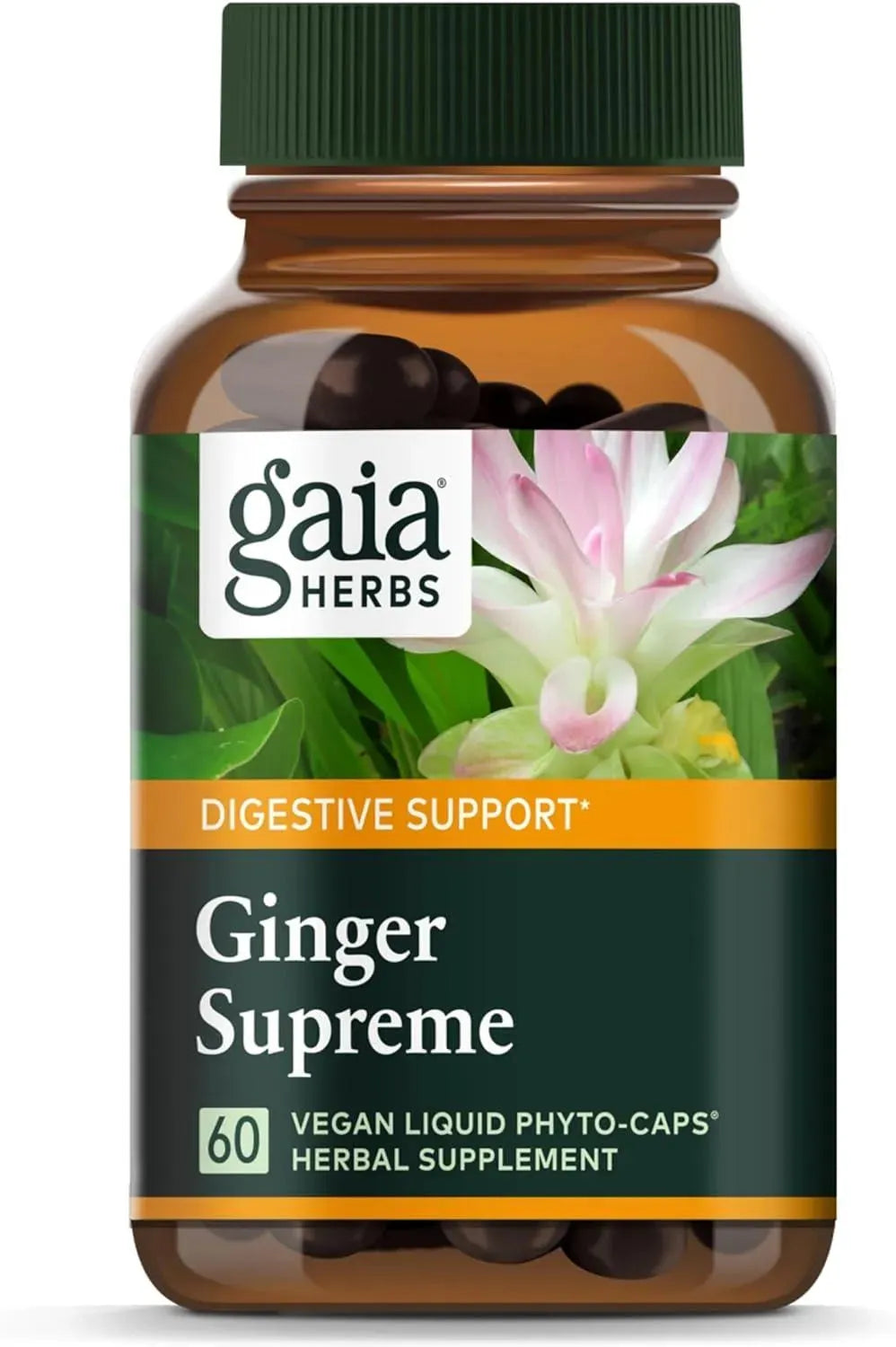 GAIA HERBS - Gaia Herbs Ginger Supreme 60 Capsulas - The Red Vitamin MX - Suplementos Alimenticios - {{ shop.shopifyCountryName }}