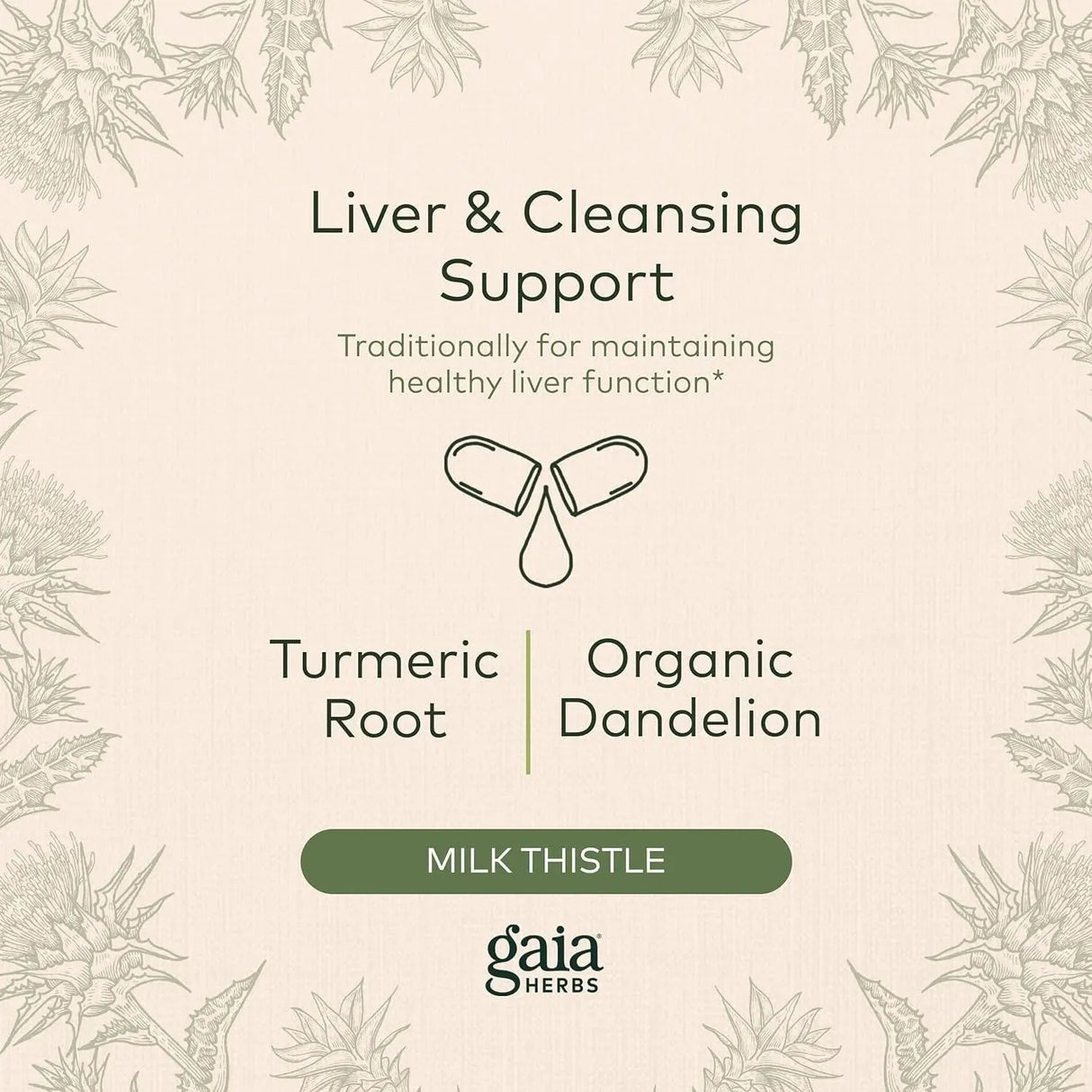 GAIA HERBS - Gaia Herbs Liver Cleanse 60 Capsulas - The Red Vitamin MX - Suplementos Alimenticios - {{ shop.shopifyCountryName }}