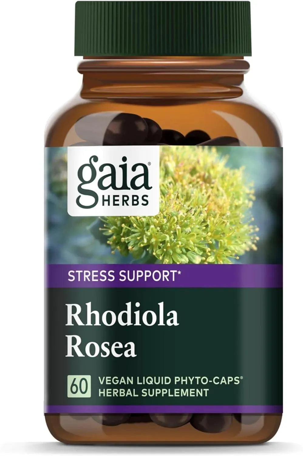 GAIA HERBS - Gaia Herbs Rhodiola Rosea 60 Capsulas - The Red Vitamin MX - Suplementos Alimenticios - {{ shop.shopifyCountryName }}