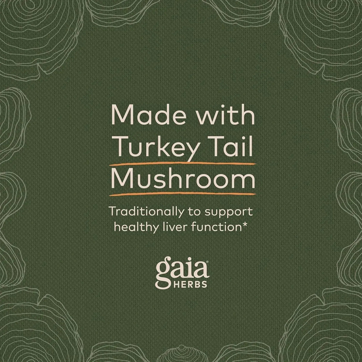 GAIA HERBS - Gaia Herbs Turkey Tail Mushroom 40 Capsulas - The Red Vitamin MX - Suplementos Alimenticios - {{ shop.shopifyCountryName }}
