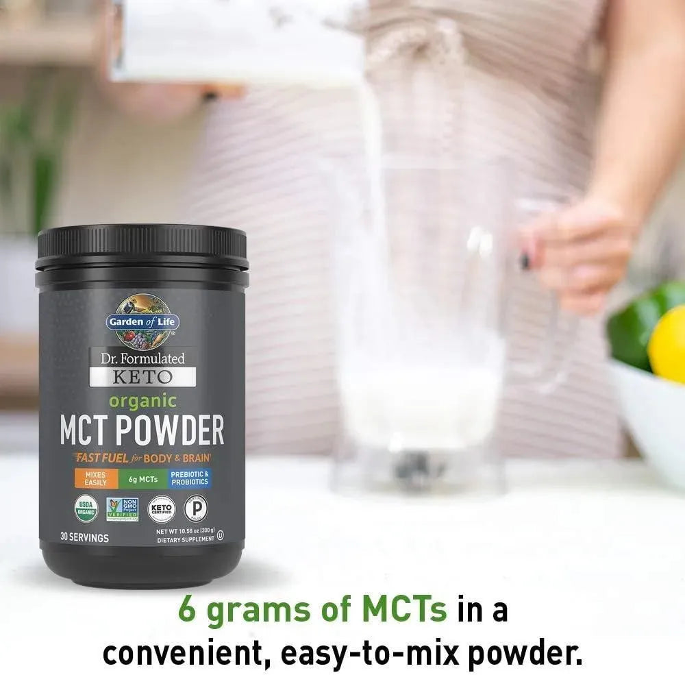 GARDEN OF LIFE - Garden of Life Dr. Formulated Keto Organic MCT Powder 30 Servicios 300Gr. - The Red Vitamin MX - Suplementos Alimenticios - {{ shop.shopifyCountryName }}
