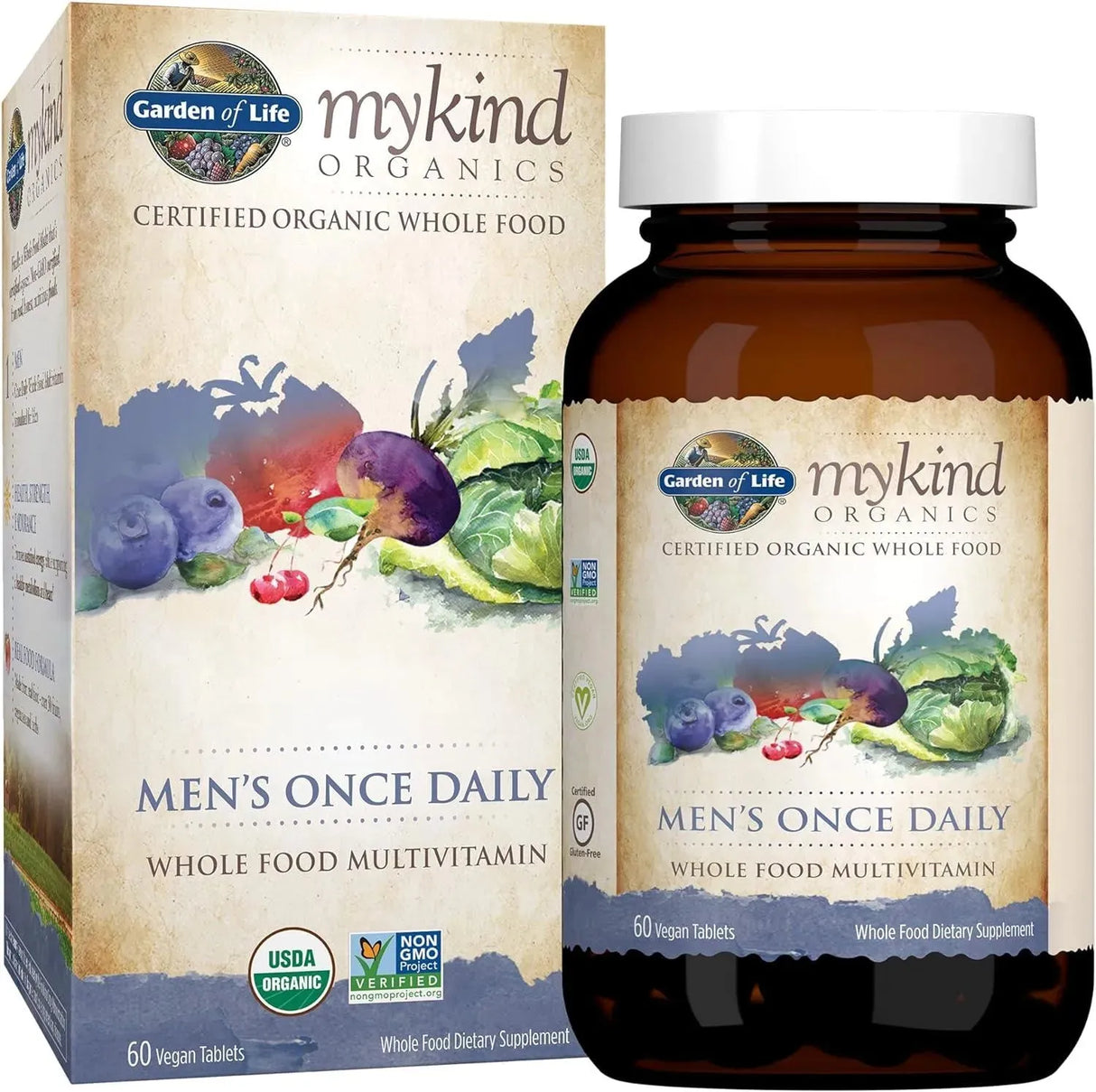 GARDEN OF LIFE - Garden of Life Multivitamin for Men 60 Tabletas - The Red Vitamin MX - Suplementos Alimenticios - {{ shop.shopifyCountryName }}