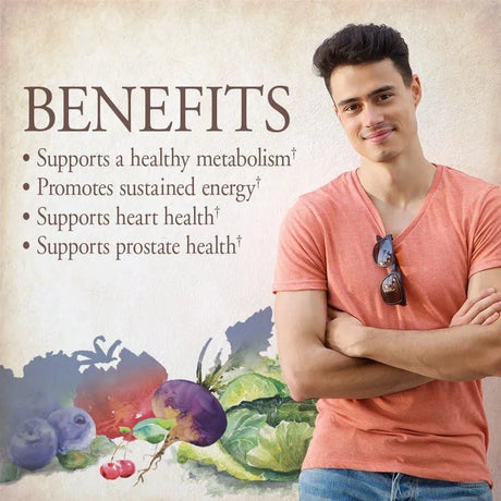 GARDEN OF LIFE - Garden of Life Multivitamin for Men 60 Tabletas - The Red Vitamin MX - Suplementos Alimenticios - {{ shop.shopifyCountryName }}