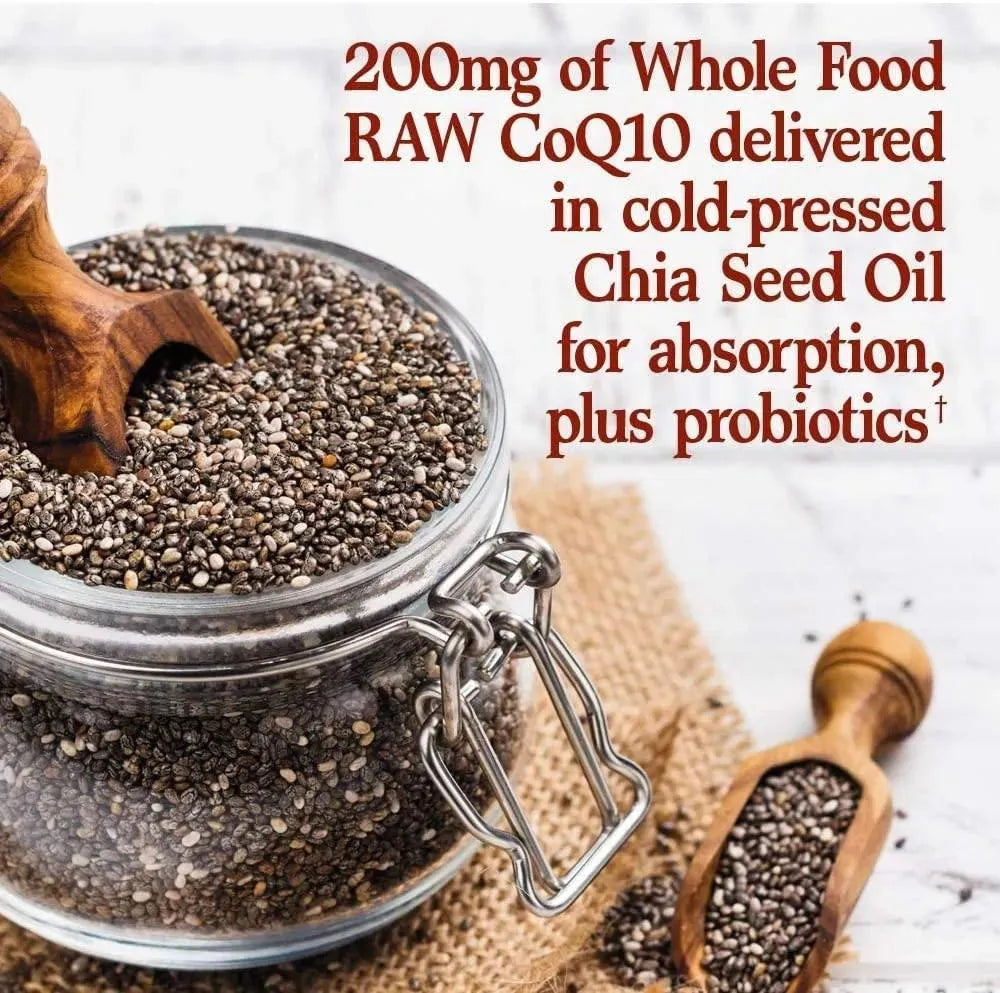 GARDEN OF LIFE - Garden of Life Raw CoQ10 200Mg. 60 Capsulas - The Red Vitamin MX - Suplementos Alimenticios - {{ shop.shopifyCountryName }}