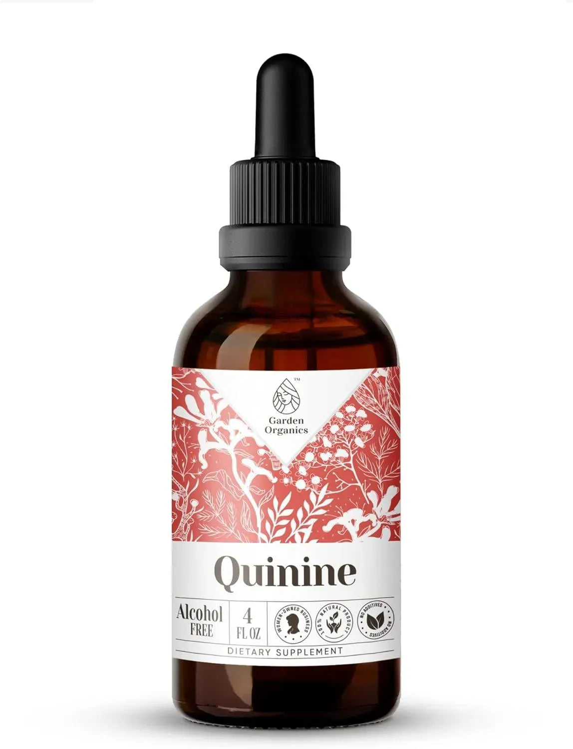 GARDEN ORGANICS - Garden Organics Quinine Natural Tincture Extract 4 Fl.Oz. - The Red Vitamin MX - Suplementos Alimenticios - {{ shop.shopifyCountryName }}