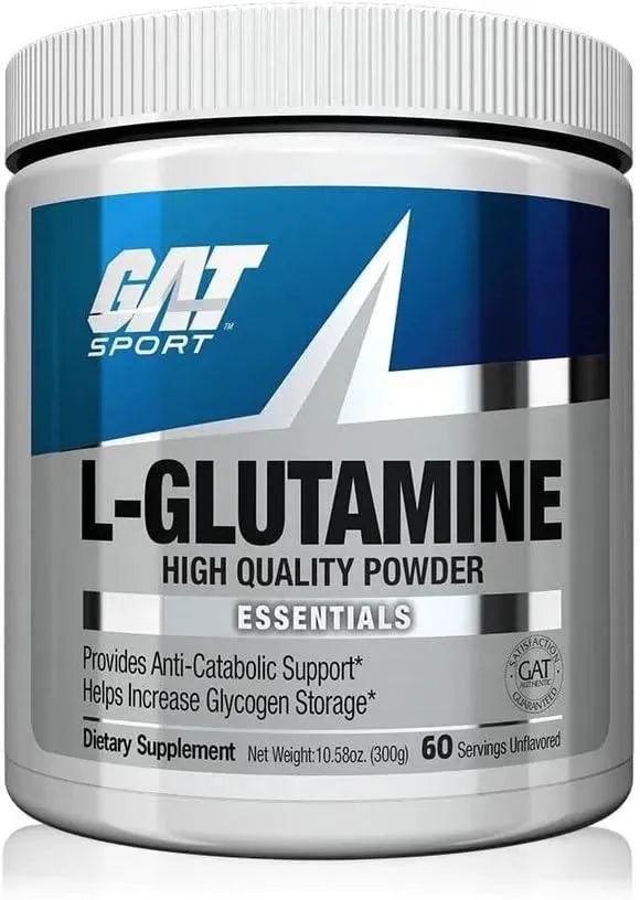 GAT SPORT - GAT Sport L-Glutamine Unflavored 60 Servicios 300Gr. - The Red Vitamin MX - Suplementos Alimenticios - {{ shop.shopifyCountryName }}