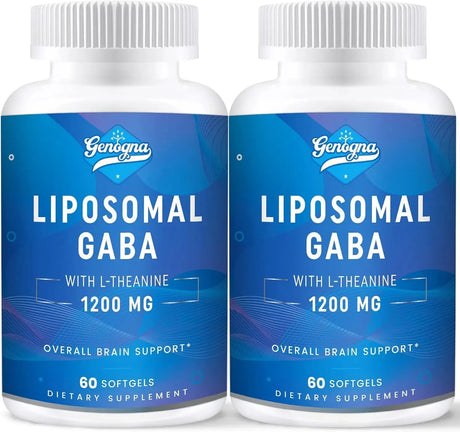 GENOGNA - Genogna GABA with L-Theanine 1200Mg. 60 Capsulas Blandas 2 Pack - The Red Vitamin MX - Suplementos Alimenticios - {{ shop.shopifyCountryName }}