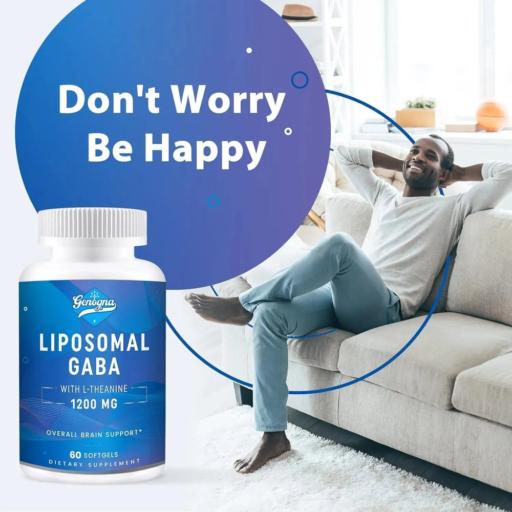 GENOGNA - Genogna GABA with L-Theanine 1200Mg. 60 Capsulas Blandas - The Red Vitamin MX - Suplementos Alimenticios - {{ shop.shopifyCountryName }}