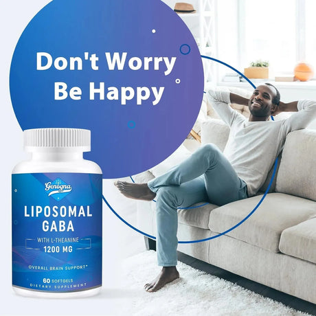 GENOGNA - Genogna GABA with L-Theanine 1200Mg. 60 Capsulas Blandas - The Red Vitamin MX - Suplementos Alimenticios - {{ shop.shopifyCountryName }}