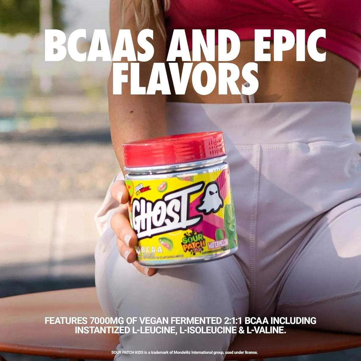 GHOST - GHOST BCAA Powder Amino Acids Sour Patch Kids Watermelon 30 Servicios 330Gr. - The Red Vitamin MX - Suplementos Alimenticios - {{ shop.shopifyCountryName }}
