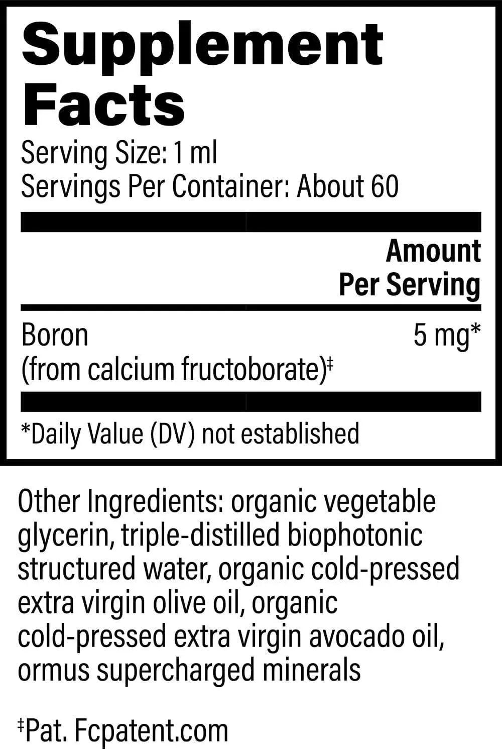 GLOBAL HEALING CENTER - Global Healing Boron 5 Mg. 2 Fl.Oz. - The Red Vitamin MX - Suplementos Alimenticios - {{ shop.shopifyCountryName }}