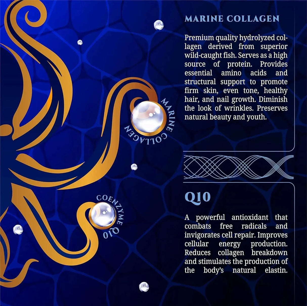 GOLDOPUS - Goldopus Marine Collagen Capsules with Hyaluronic Acid 90 Capsulas - The Red Vitamin MX - Suplementos Alimenticios - {{ shop.shopifyCountryName }}