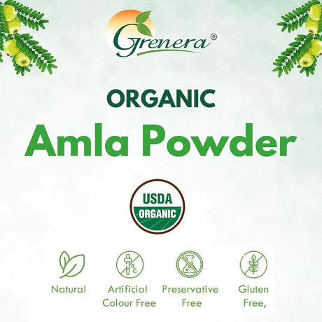 GRENERA - Grenera Organic Amla Powder 1 Kg. - The Red Vitamin MX - Suplementos Alimenticios - {{ shop.shopifyCountryName }}
